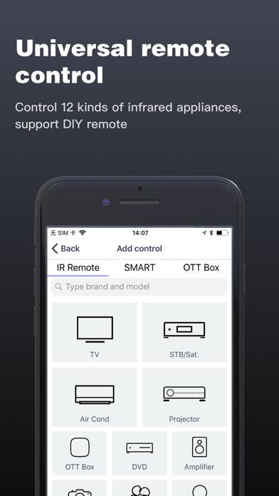 Uni TV Remote App screenshot #3