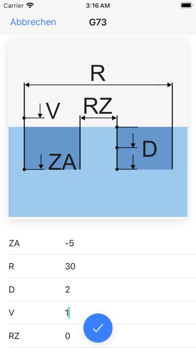 Cnc Schermata dell'app