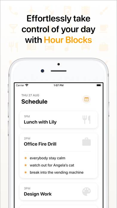 Hour Blocks: Day Planner App-Screenshot #1