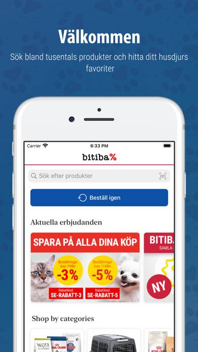 Bitiba App skärmdump #1