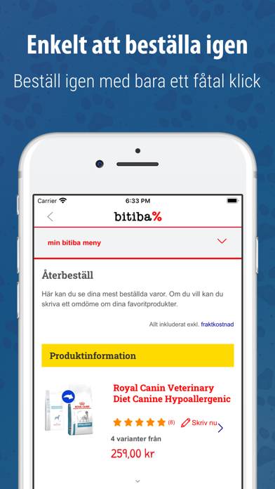 Bitiba App skärmdump #4
