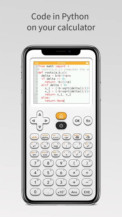 NumWorks Graphing Calculator App screenshot #3