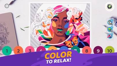 Gallery: Coloring book & decor App skärmdump #2