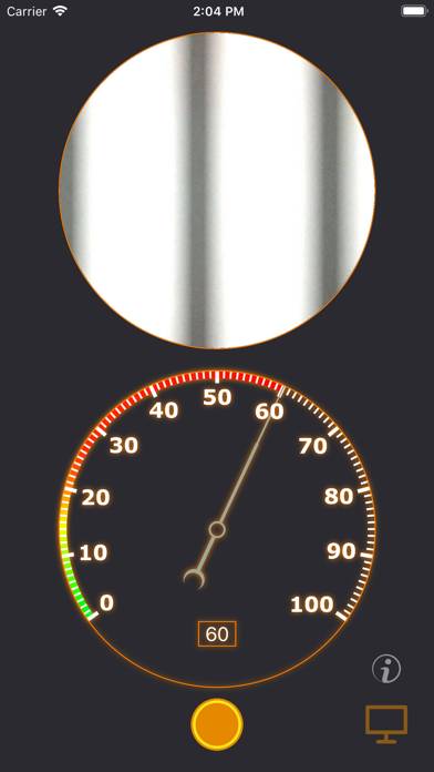 Illuminance Pulsation Meter App-Screenshot #2