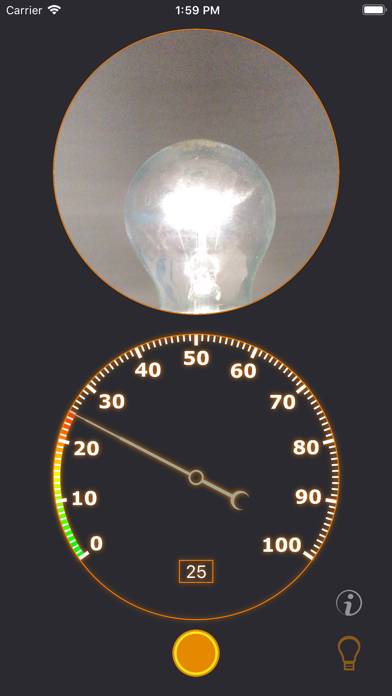 Illuminance Pulsation Meter App-Screenshot #3