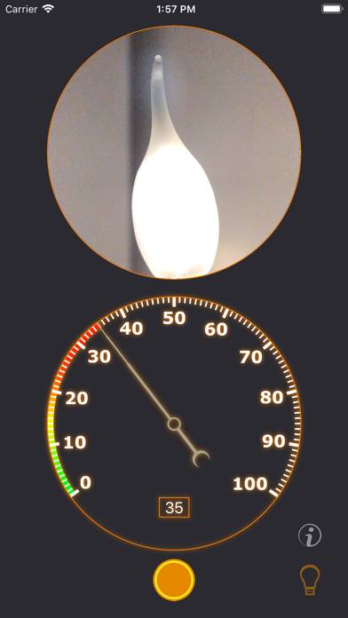 Illuminance Pulsation Meter App-Screenshot #4