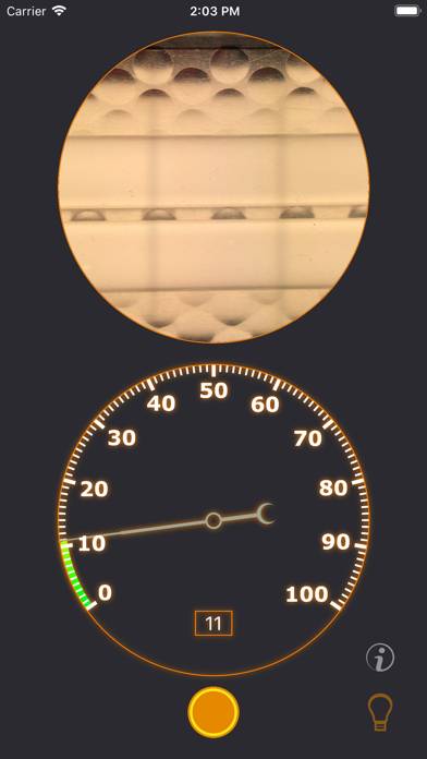 Illuminance Pulsation Meter App-Screenshot #5