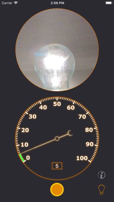 Illuminance Pulsation Meter App-Screenshot #6