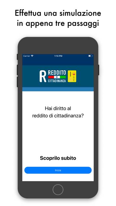 Reddito di Cittadinanza App screenshot #1