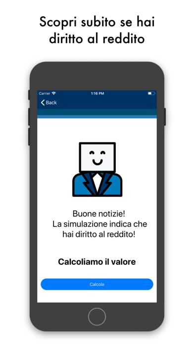 Reddito di Cittadinanza App screenshot #4