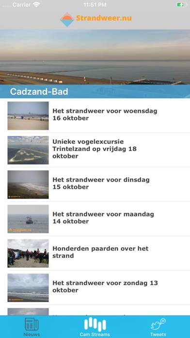 Strandweer.Nu App screenshot #1