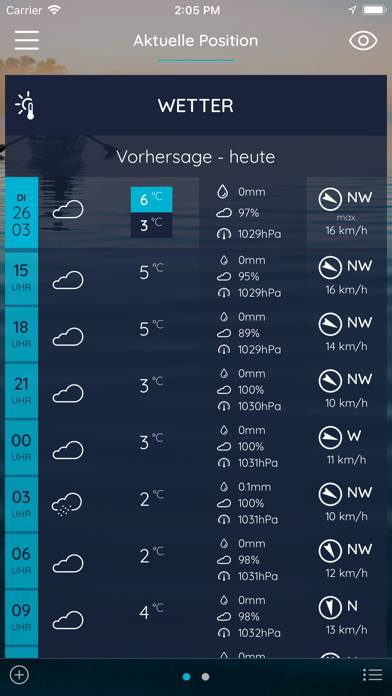 Angelwetter App-Screenshot #2