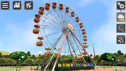 Theme Park Simulator Captura de pantalla de la aplicación #1