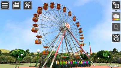 Theme Park Simulator captura de pantalla