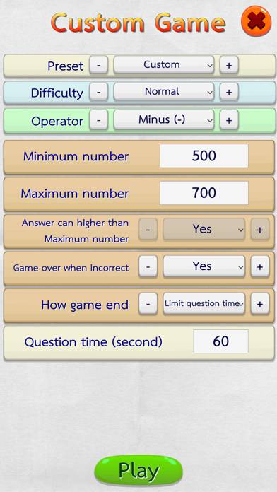 Math Fast Plus and Minus App screenshot #6