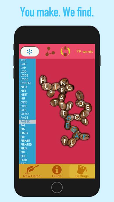 Spell the Beans game screenshot