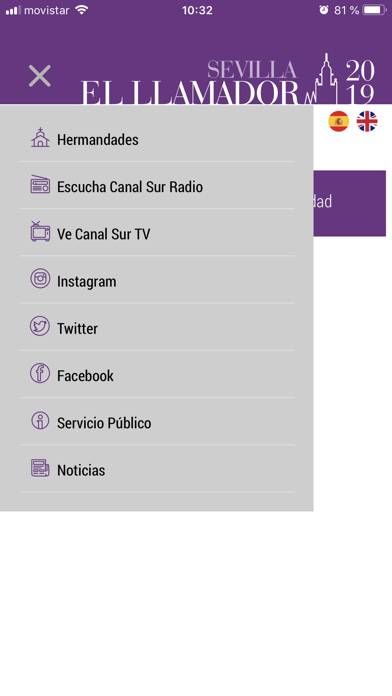 El Llamador de Sevilla 2019 App screenshot #4