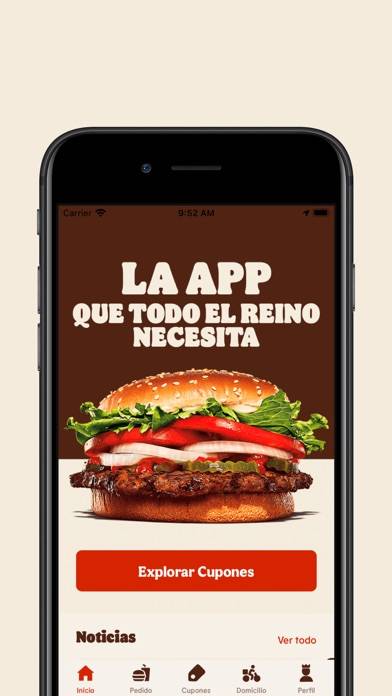 Burger King Mexico App screenshot #2