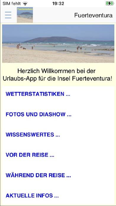 Fuerteventura Urlaubs App App screenshot #1