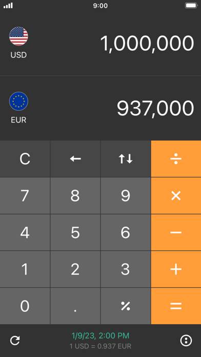 Currency converter calculator! App-Screenshot #2