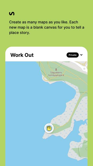 Stigen App skärmdump