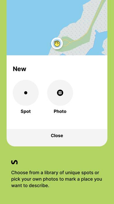 Stigen App skärmdump