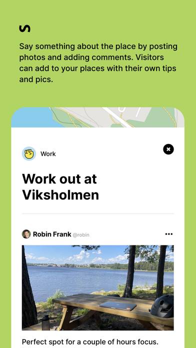 Stigen App skärmdump