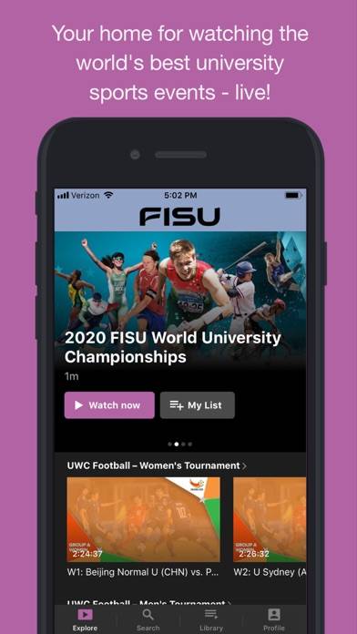 FISU Bildschirmfoto