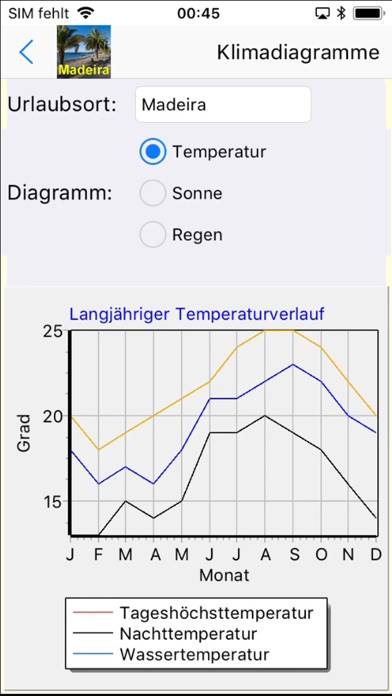 Madeira App für den Urlaub App screenshot