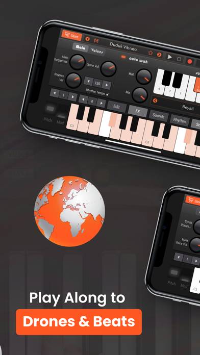 World Piano & Drum Machine App screenshot