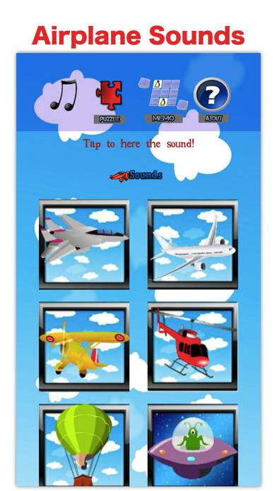 Fun Airplane Game For Toddlers game screenshot