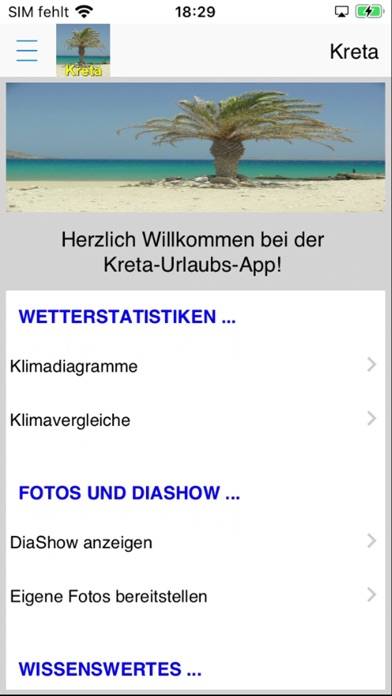 Kreta Urlaubs App App screenshot #2