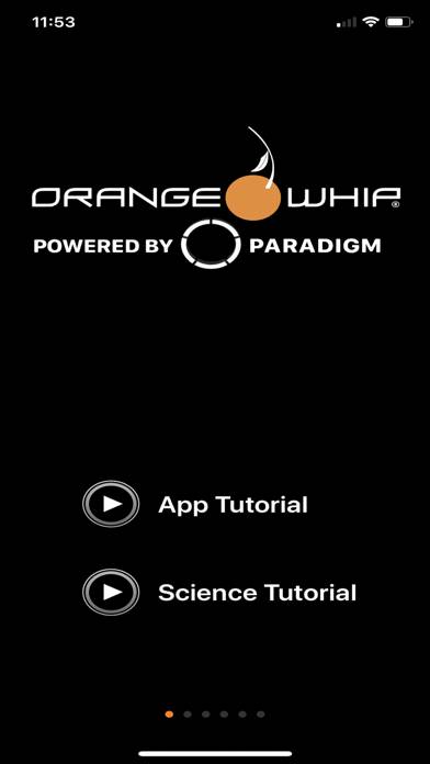 Orange Whip App screenshot #1