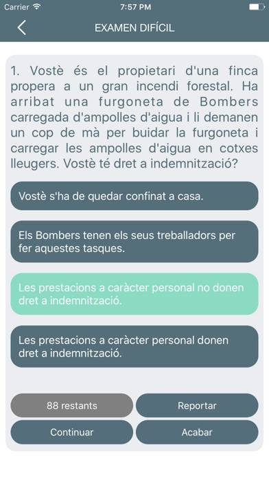 Teòric Bombers Captura de pantalla de la aplicación