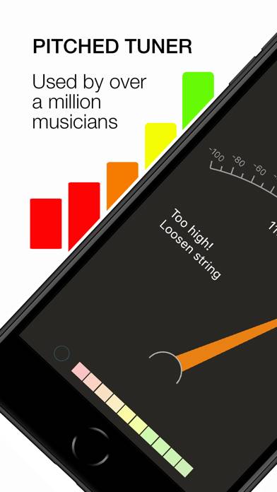 Pitched Tuner - Tuning App screenshot