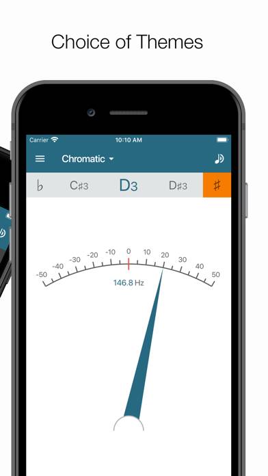 Pitched Tuner App skärmdump