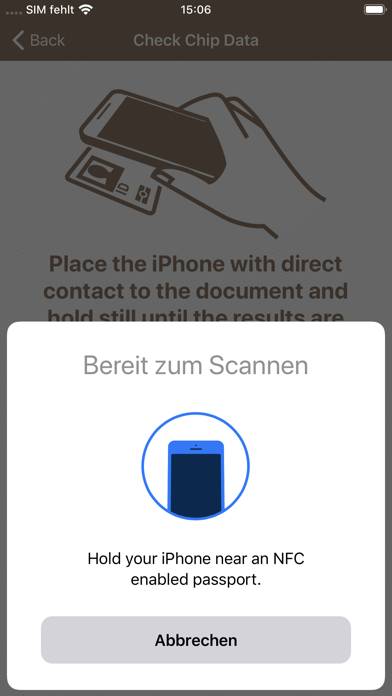 KINEGRAM Digital Seal PRO Captura de pantalla de la aplicación #6