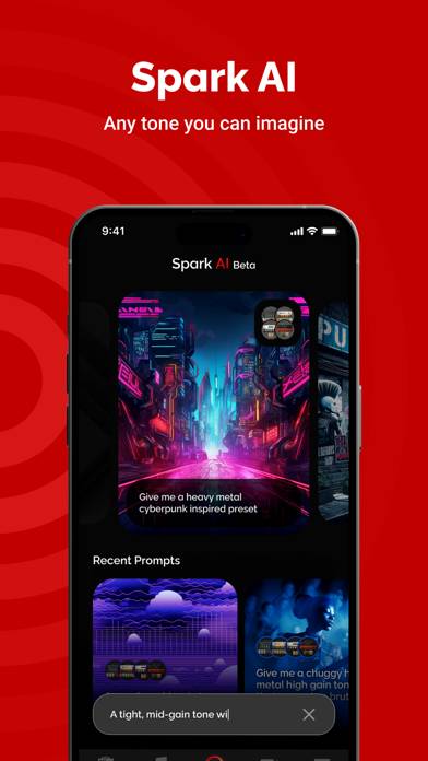Spark: Chords, Backing Tracks App screenshot