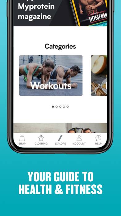 Myprotein: Fitness & Nutrition App skärmdump #2