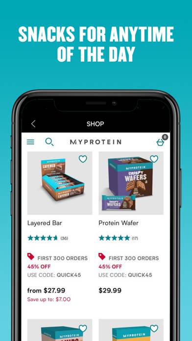 Myprotein: Fitness & Nutrition App-Screenshot #3