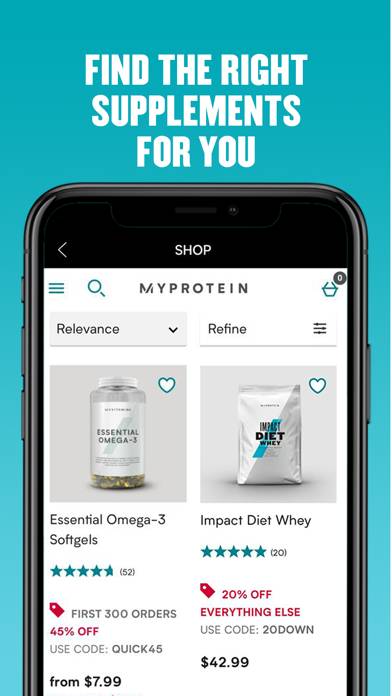 Myprotein: Fitness & Nutrition Capture d'écran de l'application #5