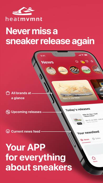 HEAT MVMNT - Sneaker App immagine dello schermo