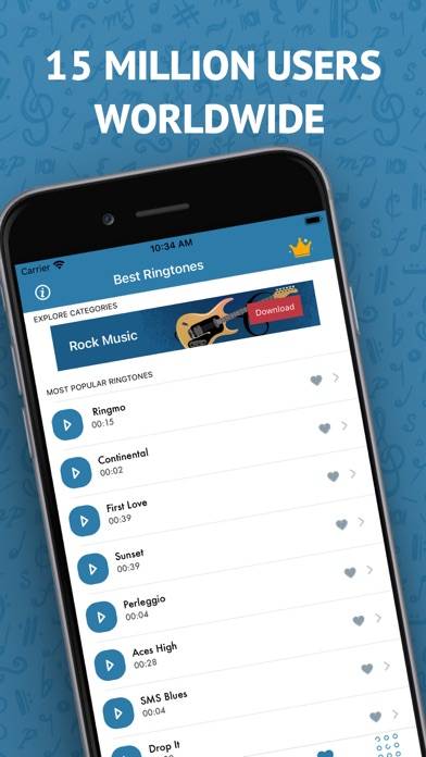 Best Ringtones 2024 for iPhone Schermata dell'app #2