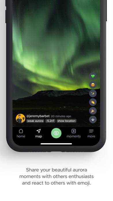 Hello aurora: forecast app App screenshot #5