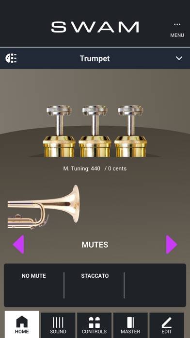 SWAM Trumpet Bildschirmfoto