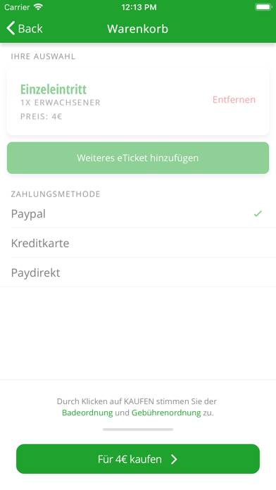 ETickets Heddesheim App-Screenshot
