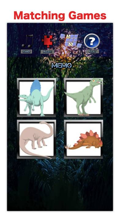 T-rex: Dinosaur Games For Kids game screenshot