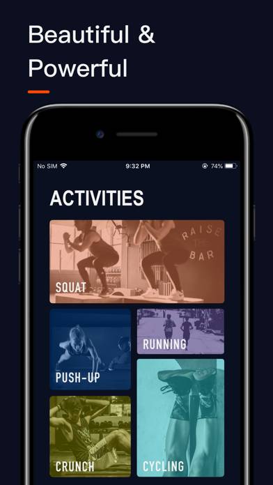 Fitnexx Workout Reps Counter Schermata dell'app #1