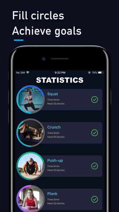 Fitnexx Workout Reps Counter Schermata dell'app #6