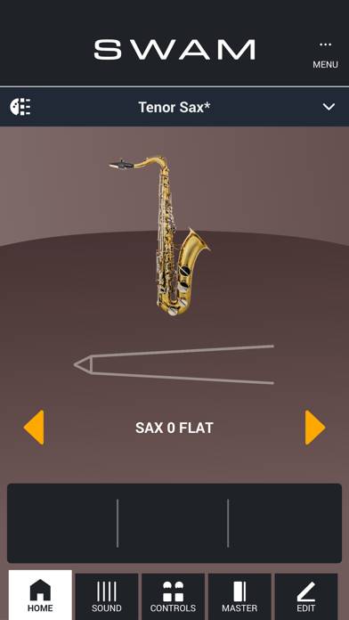 SWAM Tenor Sax Schermata dell'app #1
